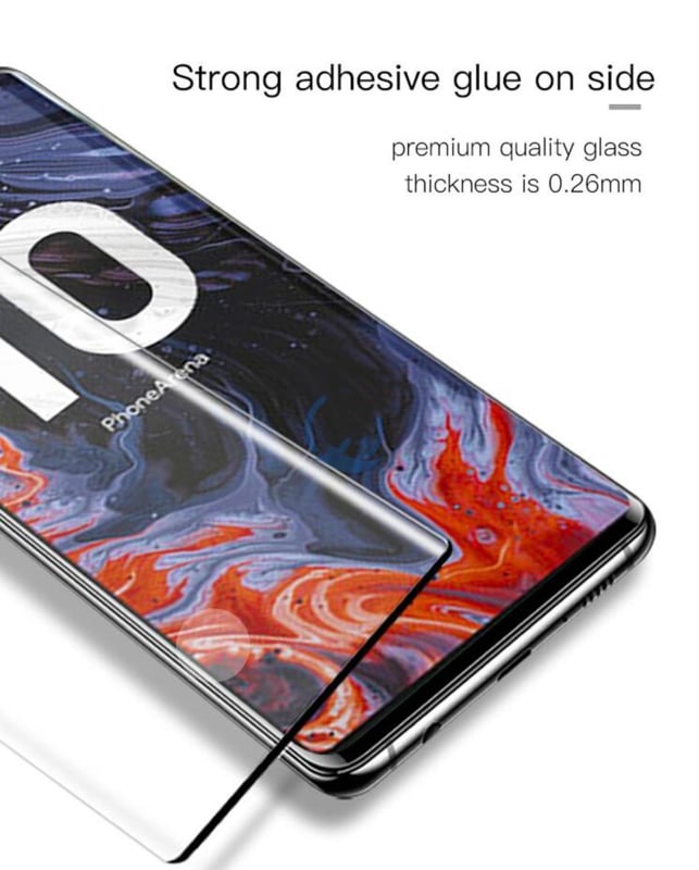 2 STUKS Galaxy Note 20 Ultra 3D Tempered Glass Screenprotector Case Friendly