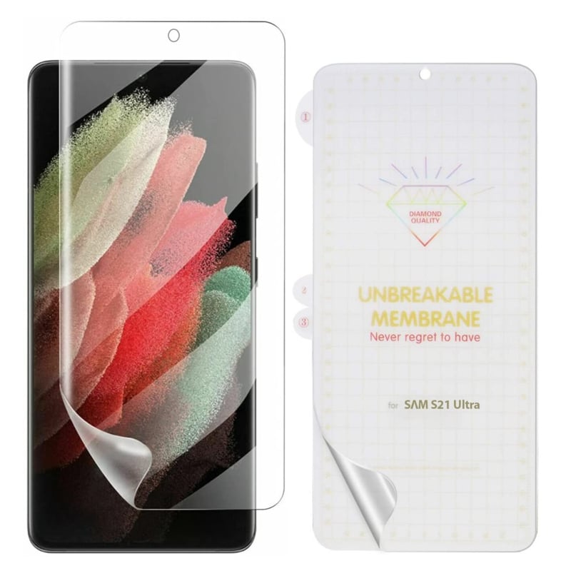 Galaxy S23 Ultra Premium 3D Curved Full Cover Folie Screen Protector