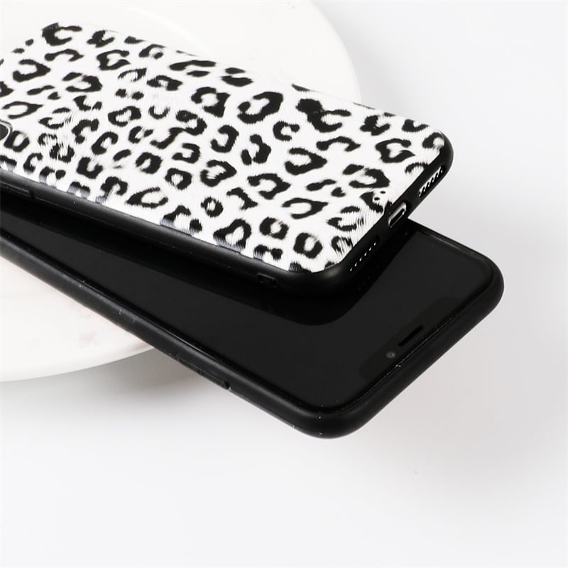 iPhone Xs Max Soft TPU Hoesje Luipaard Print