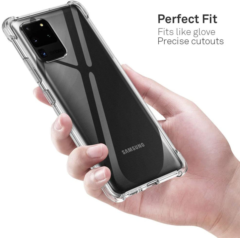 Galaxy S20 Plus Transparant Soft TPU Air Cushion Hoesje