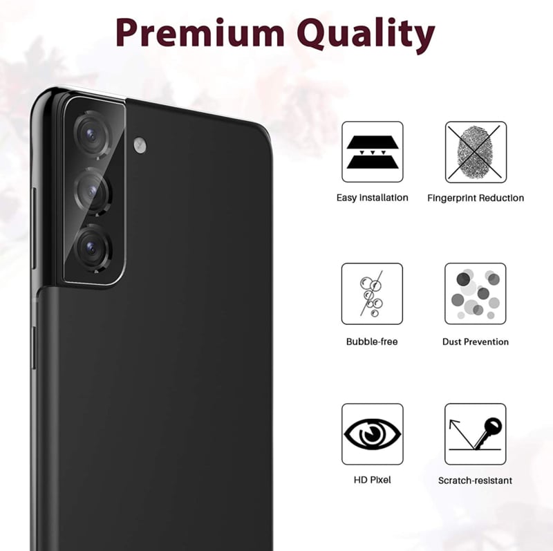 Galaxy S21 Plus Camera Lens Tempered Glass Protector