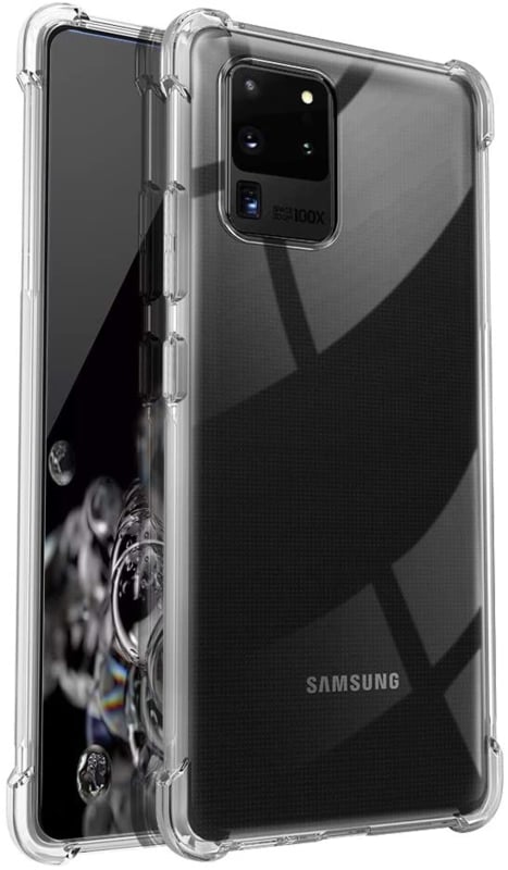 Galaxy S20 Ultra Transparant Soft TPU Air Cushion Hoesje