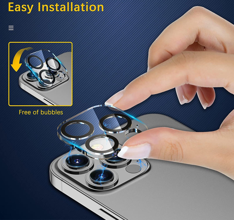 iPhone 13 Pro Max Camera Lens Tempered Glass Protector