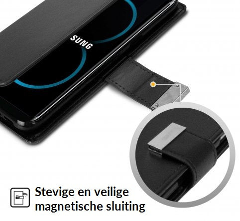 Galaxy S8 Plus Rich Diary Portemonnee Hoesje