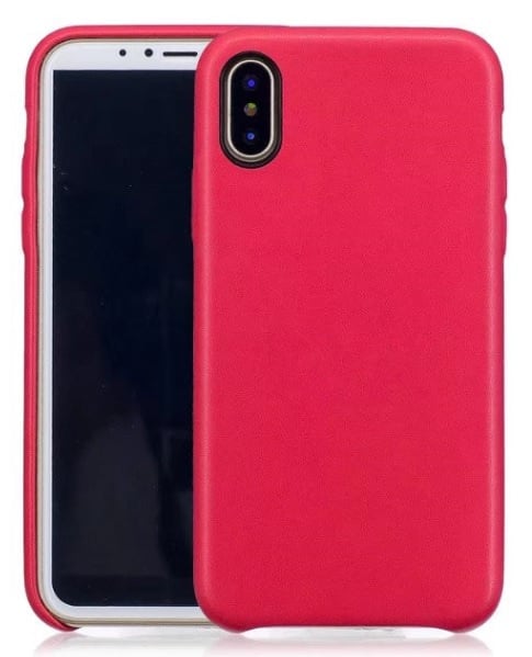 iPhone Xr Leren Back Cover Hoesje 5 Kleuren