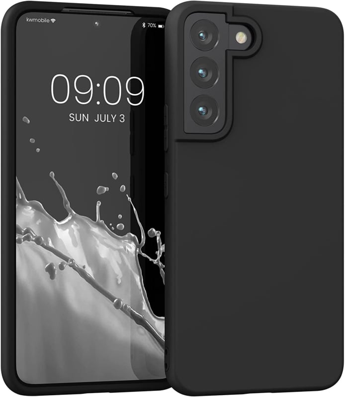 Galaxy S23 Plus Soft TPU Case Hoesje Matte Zwart