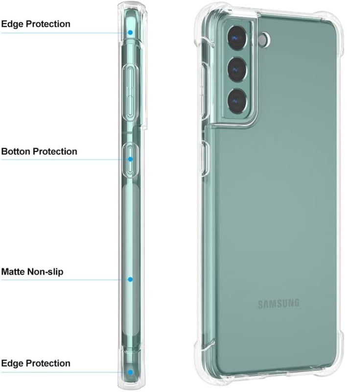 Galaxy S23 Plus Transparant Soft TPU Air Cushion Hoesje