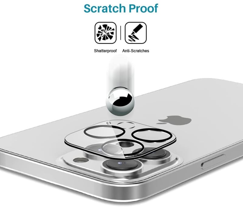 iPhone 13 Pro Max Camera Lens Tempered Glass Protector
