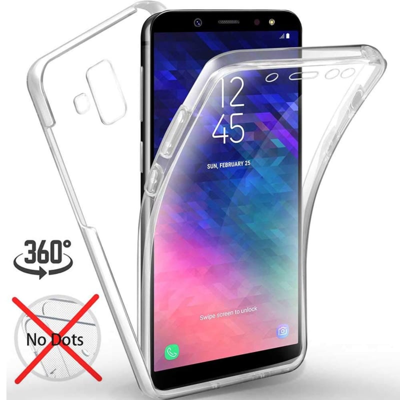Galaxy S9 Plus 360° Ultra Clear Hybrid PC + TPU Hoesje