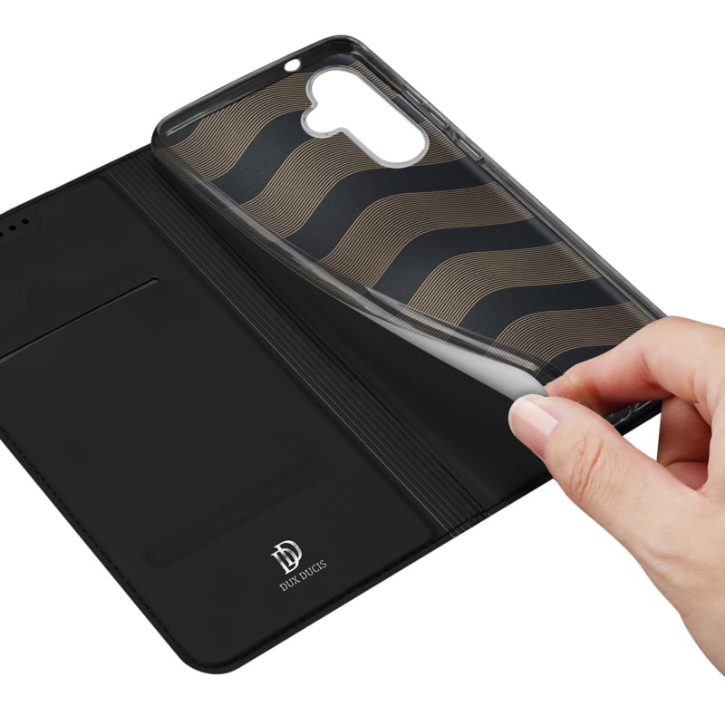 Galaxy S24 Plus Dux Ducis Skin Pro Flip Case Zwart
