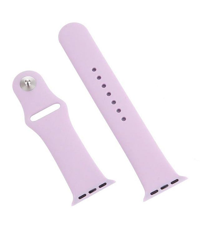 Apple Watch Siliconen Bandje Lichtpaars 49/46/45/44mm