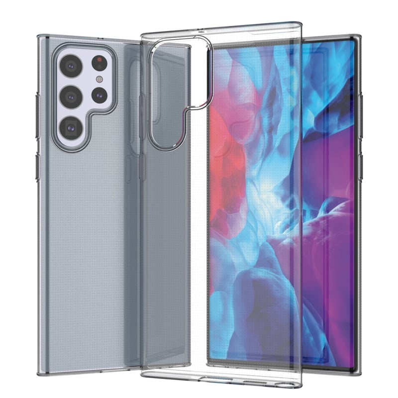 Galaxy S22 Ultra Premium Transparant Soft TPU Hoesje