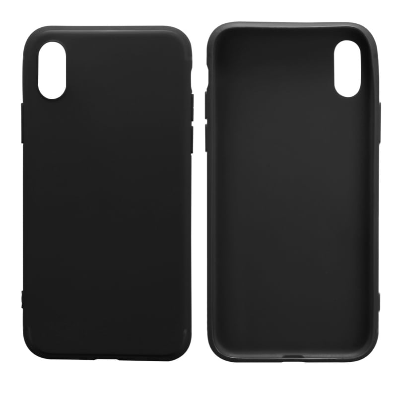 iPhone Xs Max TPU Matte Kleuren Hoesje / / / Blauw