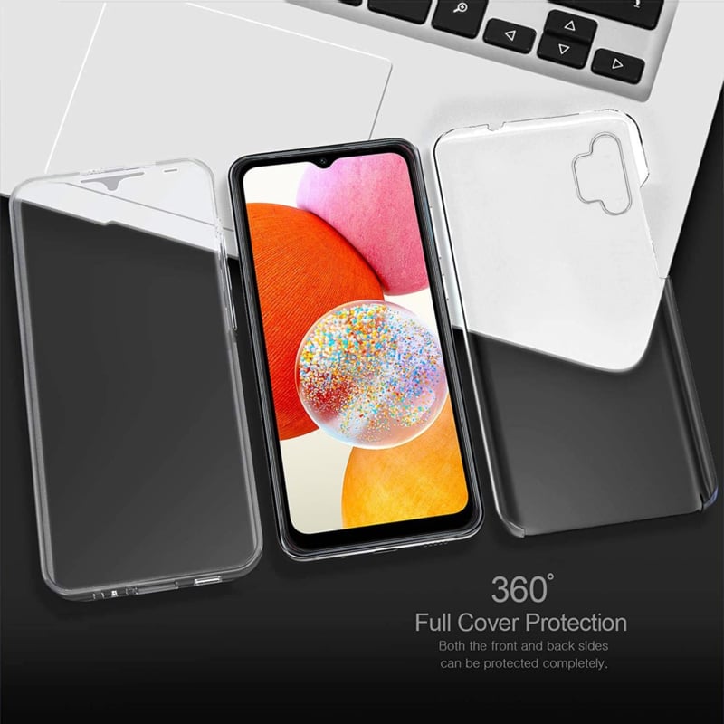 Galaxy A14 4G/5G 360° Ultra Clear Hybrid PC + TPU Hoesje