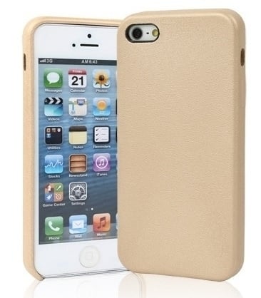 iPhone 5 / 5S / SE Leren Back Cover Hoesje