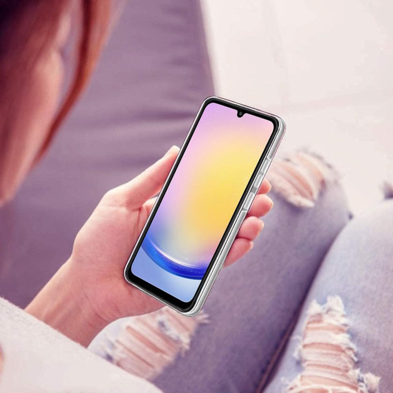 Galaxy A25 5G 360° Ultra Clear Hybrid PC + TPU Hoesje