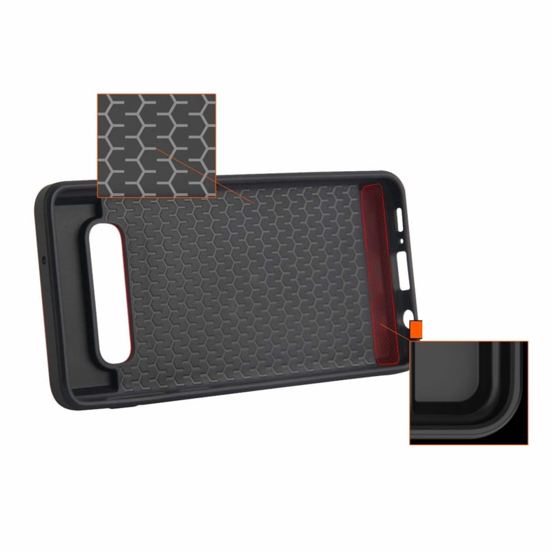 Galaxy S10E Slide Armor Hoesje Met Pashouder