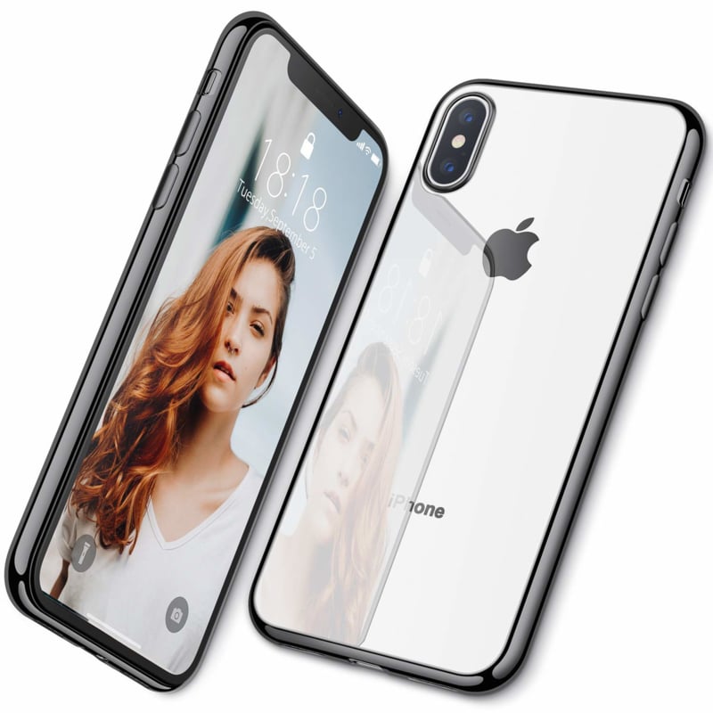 iPhone Xs Max Soft TPU Hoesje Met Coating