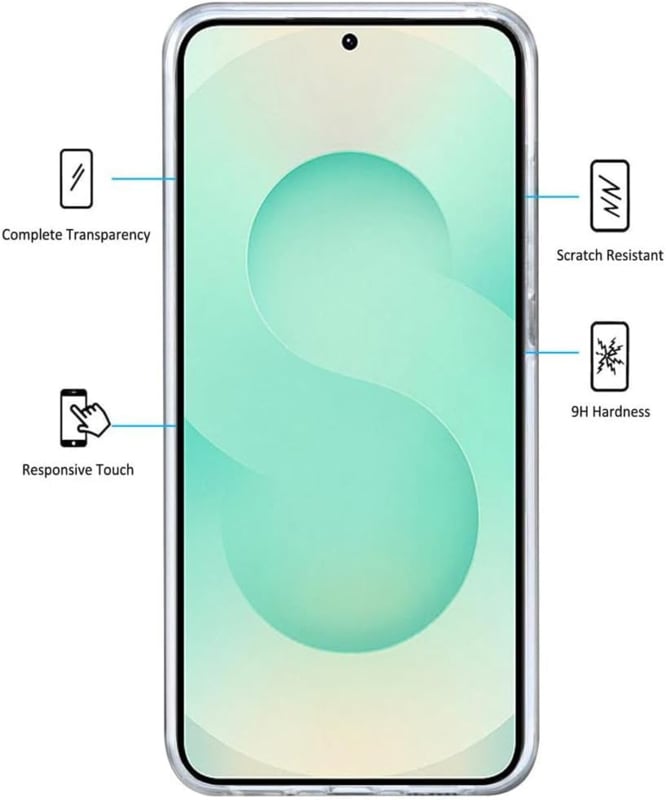 Galaxy S25 Plus 360° Ultra Clear Hybrid PC + TPU Hoesje