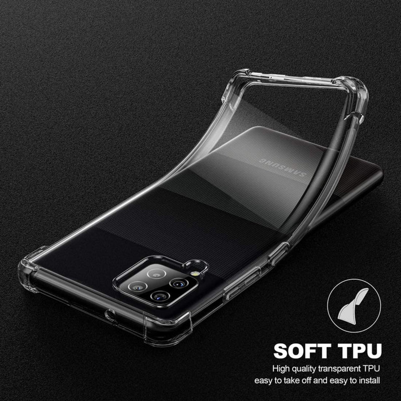 Galaxy A42 Transparant Soft TPU Air Cushion Hoesje