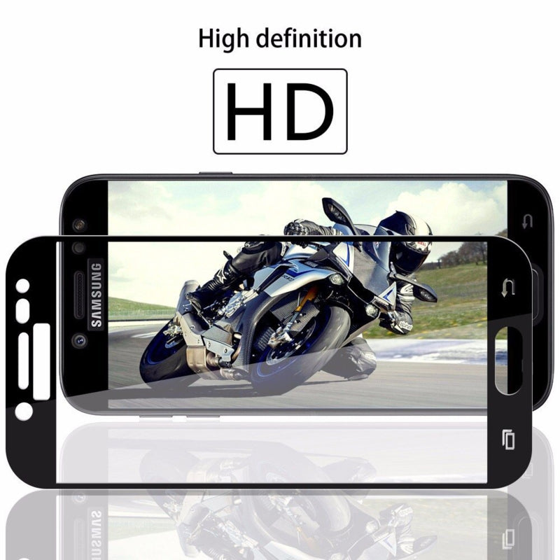 Galaxy J3 (2017) Full Cover Tempered Glass Screen Protector