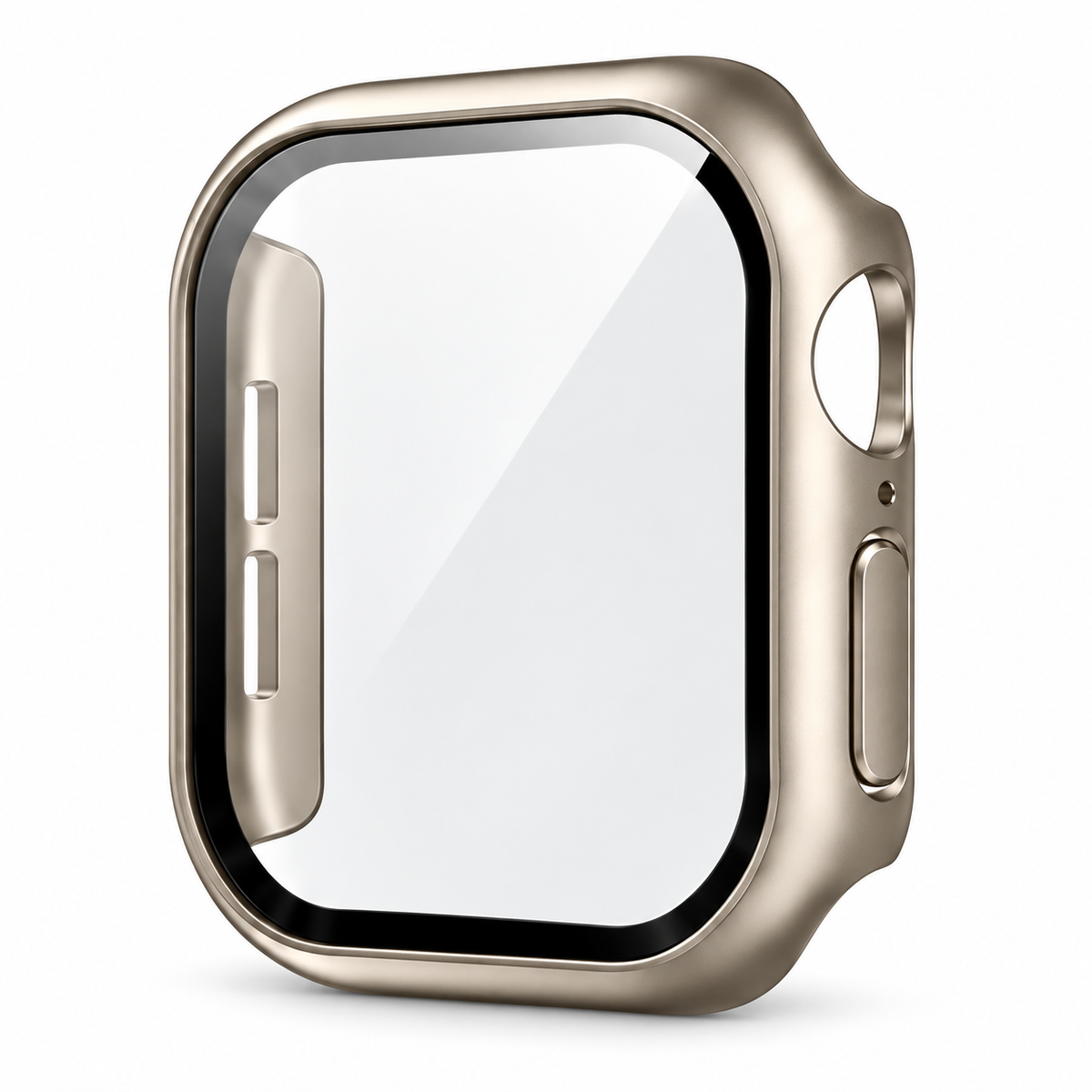 Apple Watch Series 12 46MM Hard PC + Tempered Glass Hoesje