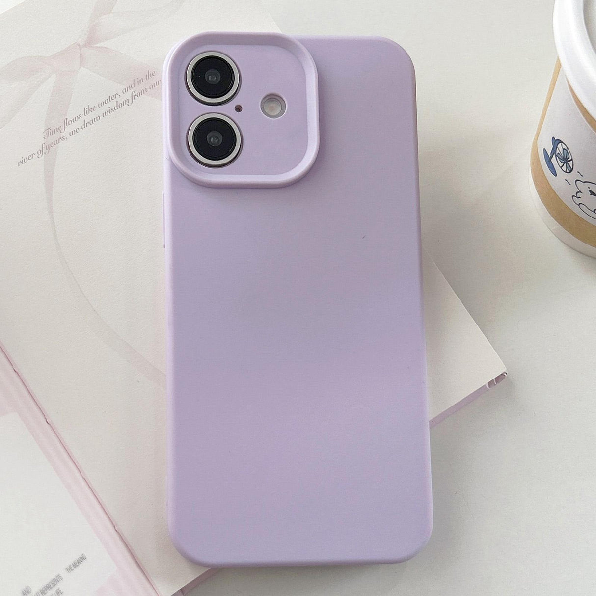 iPhone 16 Plus Soft TPU Hoesje Pastel
