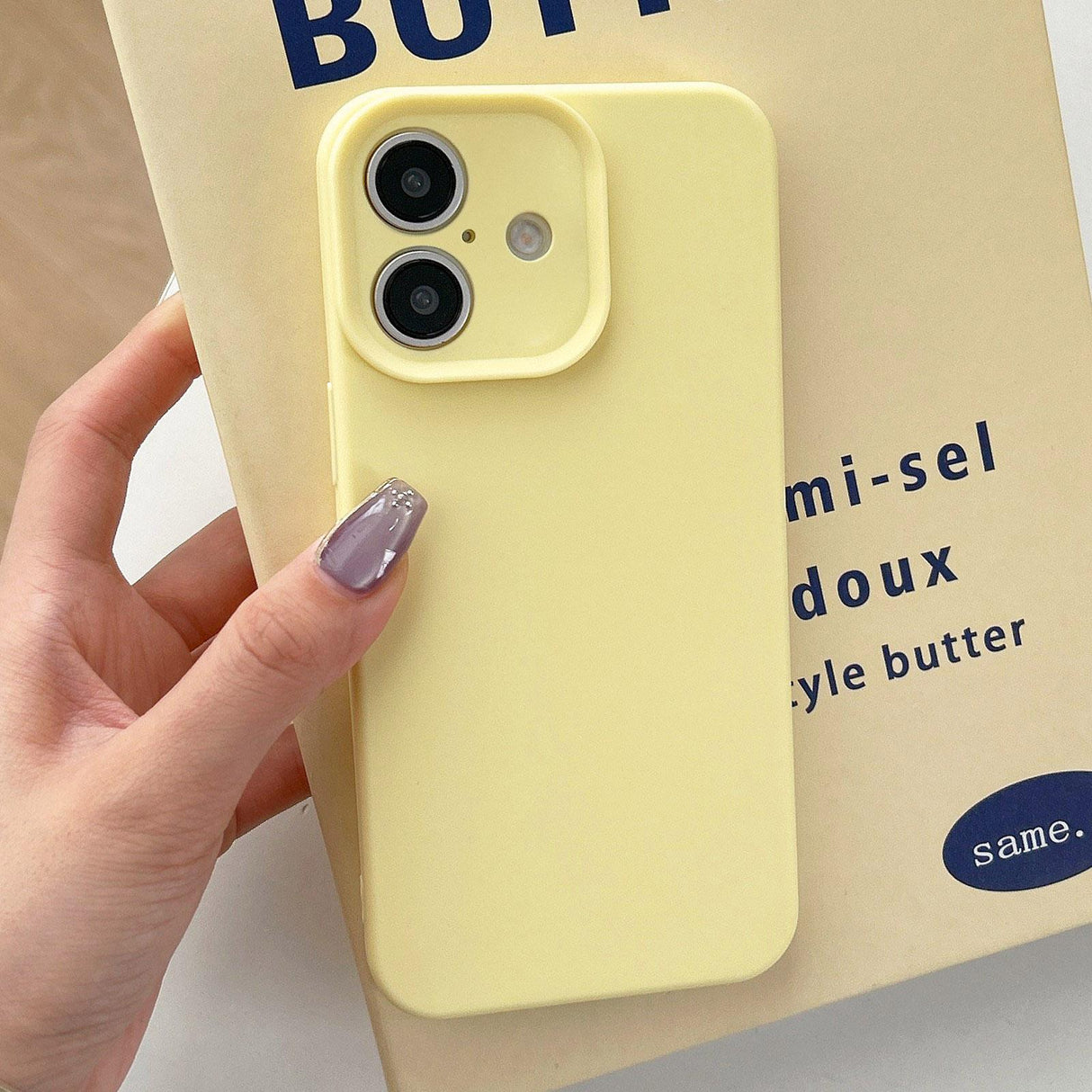 iPhone 16 Plus Soft TPU Hoesje Pastel