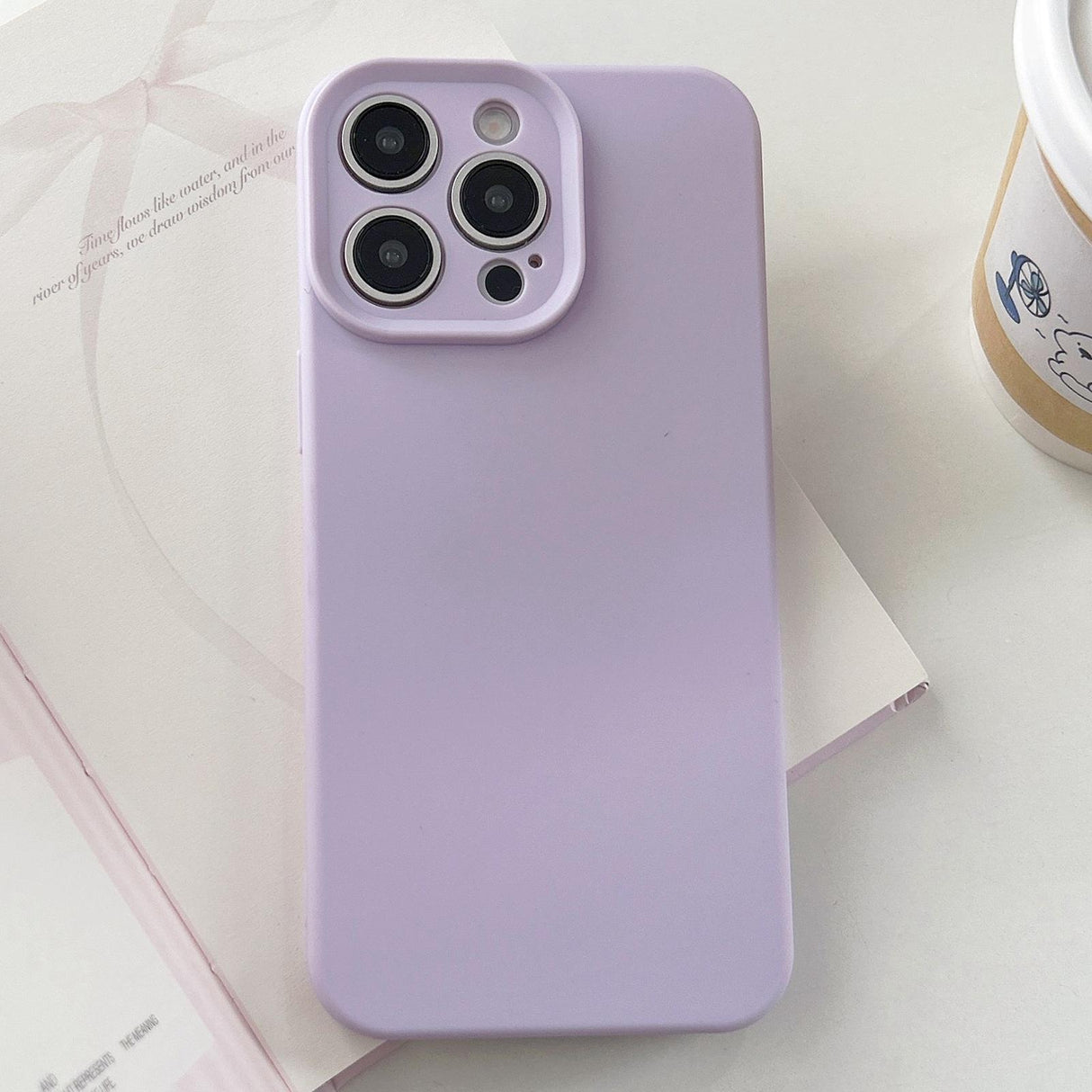 iPhone 16 Pro Max Soft TPU Hoesje Pastel