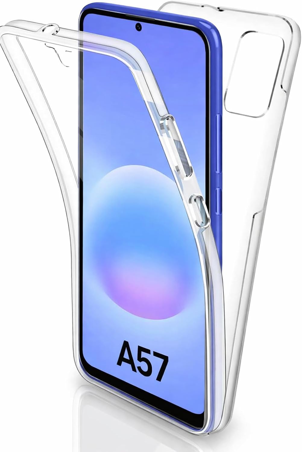 Galaxy A57 5G 360° Ultra Clear Hybrid PC + TPU Hoesje