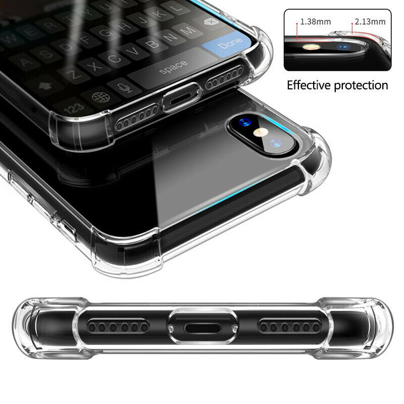 iPhone 11 Pro Transparant TPU Hoesje Met Card Slot - Pasjesvakje