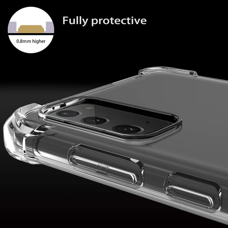Galaxy Note 20 Transparant Soft TPU Air Cushion Hoesje