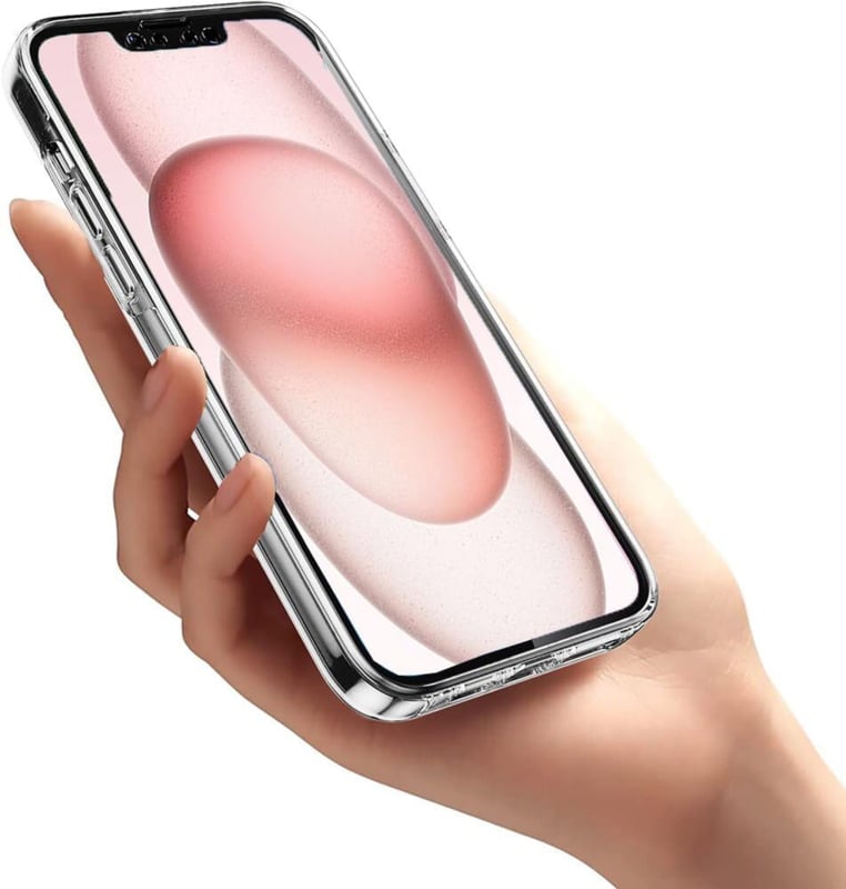 iPhone 17 Air 360° Ultra Clear Hybrid PC + TPU Hoesje