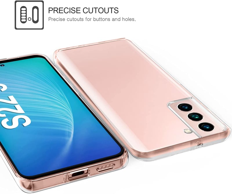 Galaxy S22 360° Ultra Clear Hybrid PC + TPU Hoesje