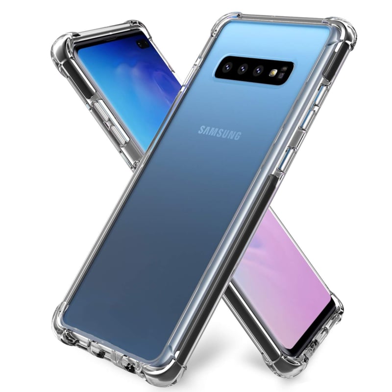 Galaxy S10 Plus Transparant Soft TPU Air Cushion Hoesje