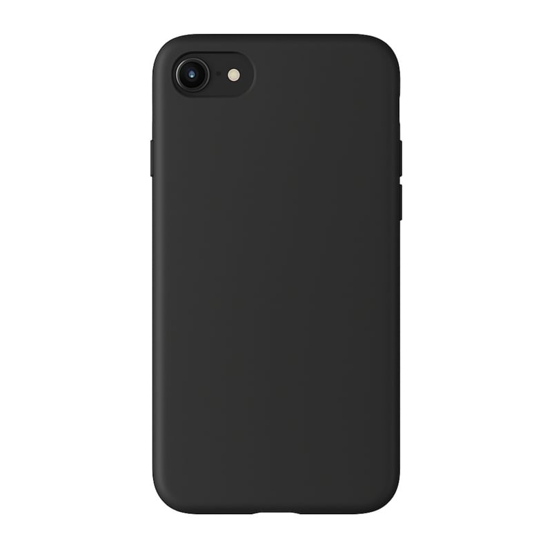 iPhone 7 / 8 / SE 2020-2022 Soft TPU Case Hoesje Matte Zwart