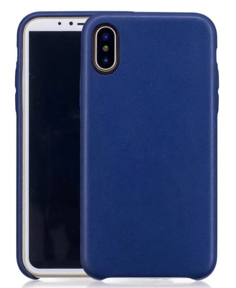 iPhone X / Xs Leren Back Cover Hoesje 5 Kleuren