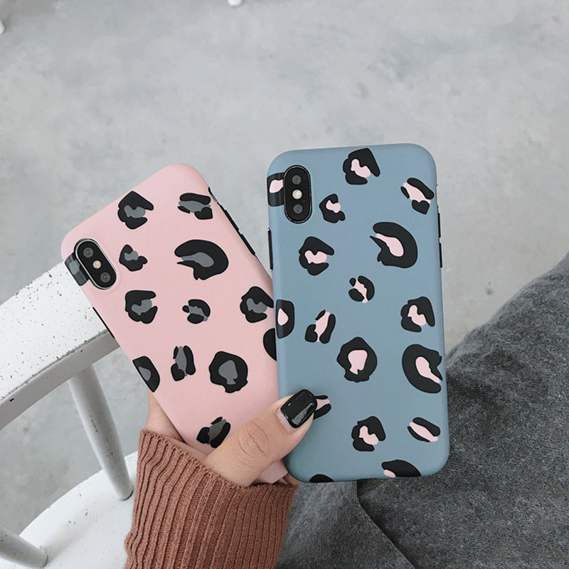 iPhone 6 / 6S Soft TPU Hoesje Luipaard Print