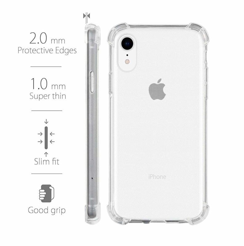 iPhone Xr Transparant Soft TPU Air Cushion Hoesje