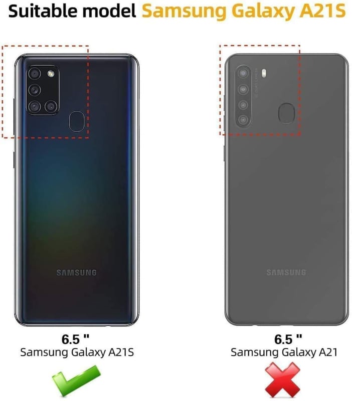 Galaxy A21s 360° Ultra Clear Hybrid PC + TPU Hoesje