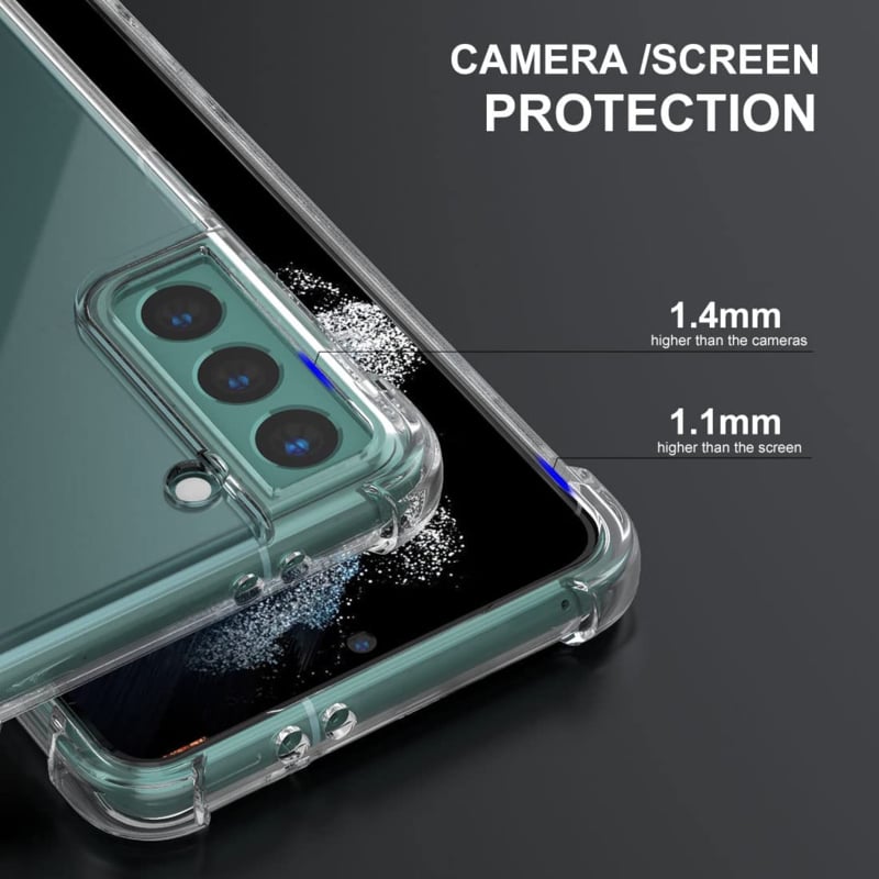 Galaxy S25 Transparant Soft TPU Air Cushion Hoesje