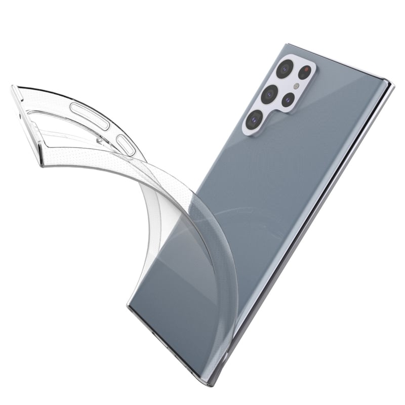 Galaxy S23 Ultra Premium Transparant Soft TPU Hoesje