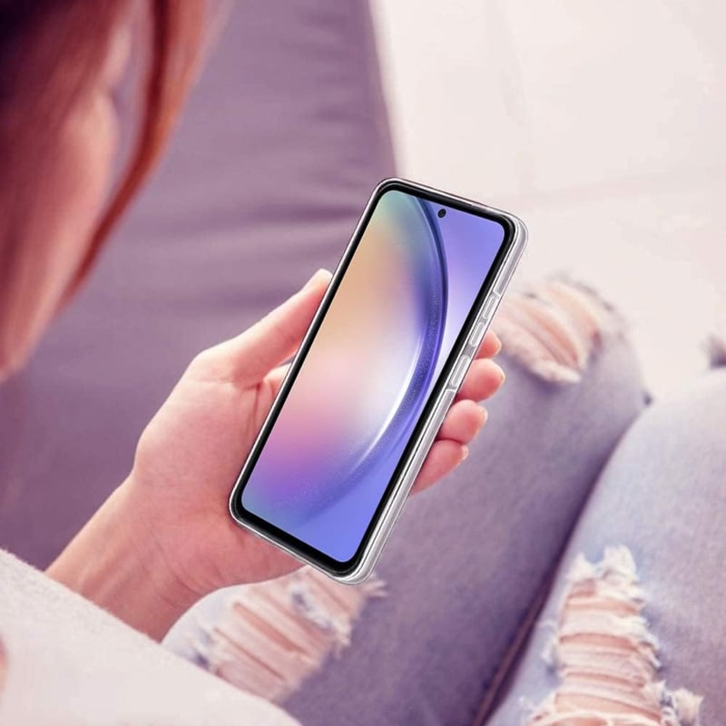Galaxy A34 5G 360° Ultra Clear Hybrid PC + TPU Hoesje