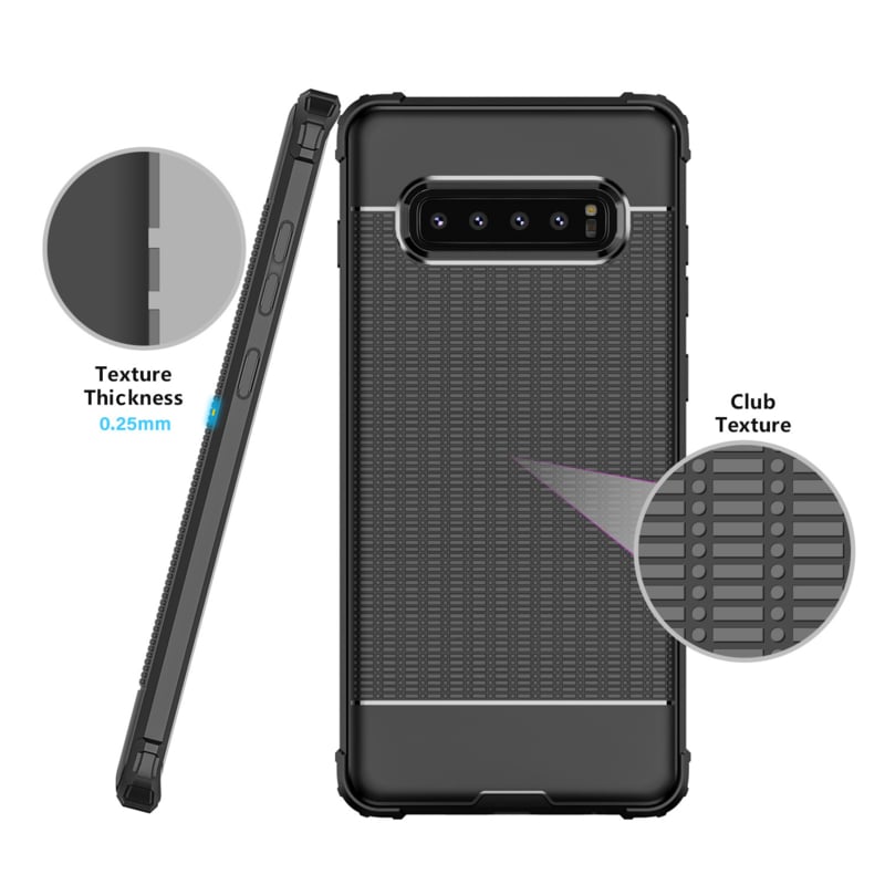 Galaxy S10E TPU Matte Kleuren Hoesje
