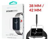Apple Watch 1/2/3 / UV Liquid Glue 3D Tempered Glass Protector
