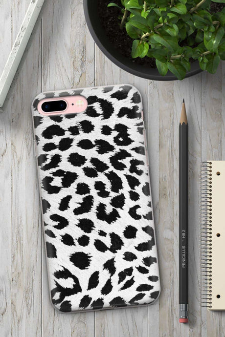 iPhone 7 Plus / 8 Plus Soft TPU Hoesje Luipaard Print