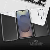 Galaxy S25 Ultra 360° Ultra Clear Hybrid PC + TPU Hoesje