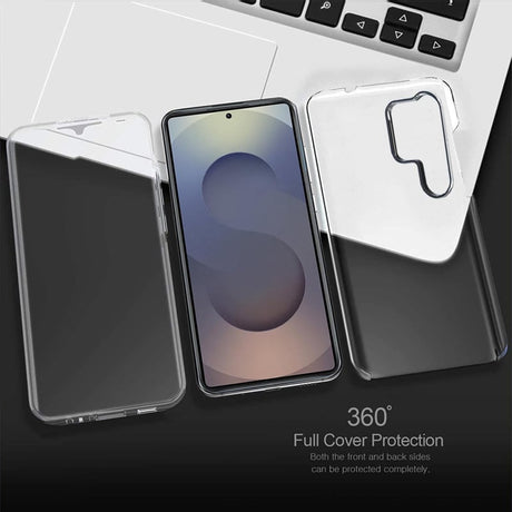 Galaxy S25 Ultra 360° Ultra Clear Hybrid PC + TPU Hoesje