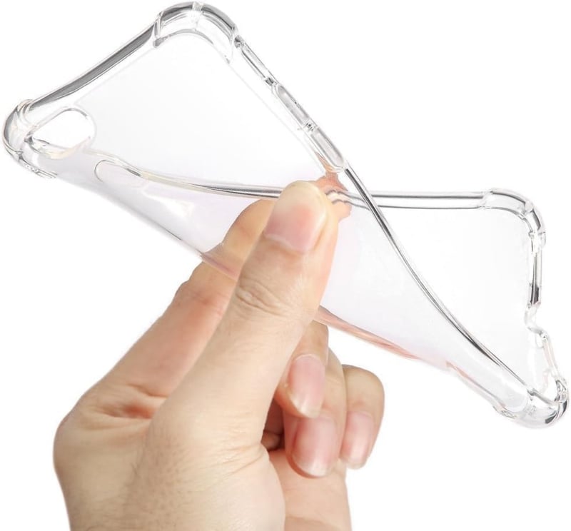 iPhone 16e Transparant Soft TPU Air Cushion Hoesje