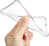 iPhone 16e Transparant Soft TPU Air Cushion Hoesje